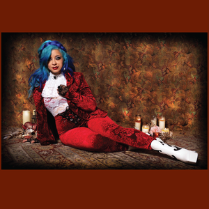 Red Velvet Brocade Jacket