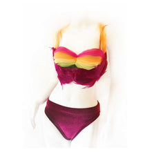 Load image into Gallery viewer, Midsummer Night&#39;s Dream Exotic Bird Velvet Brief