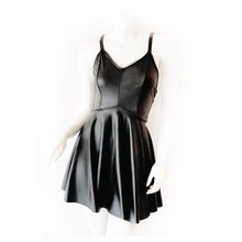 Load image into Gallery viewer, No Life &#39;Til (Vegan) Leather Matte Vinyl Dress - SAMPLE SALE - Size S