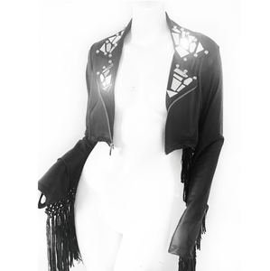 Nothin' But a Good Time Fringe Moto Jacket