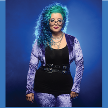 Load image into Gallery viewer, Purple Velvet Crop Jacket