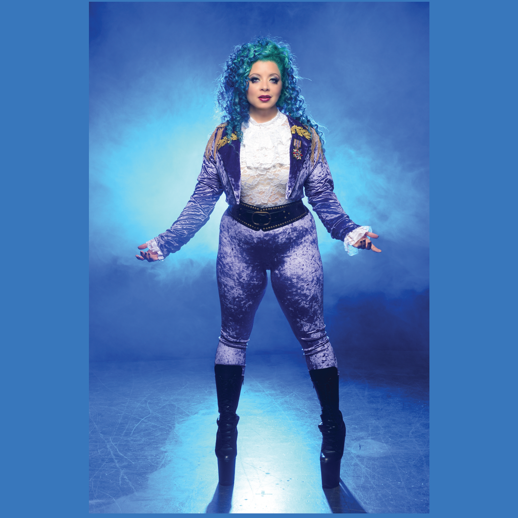 Purple Reign Velvet Leggings