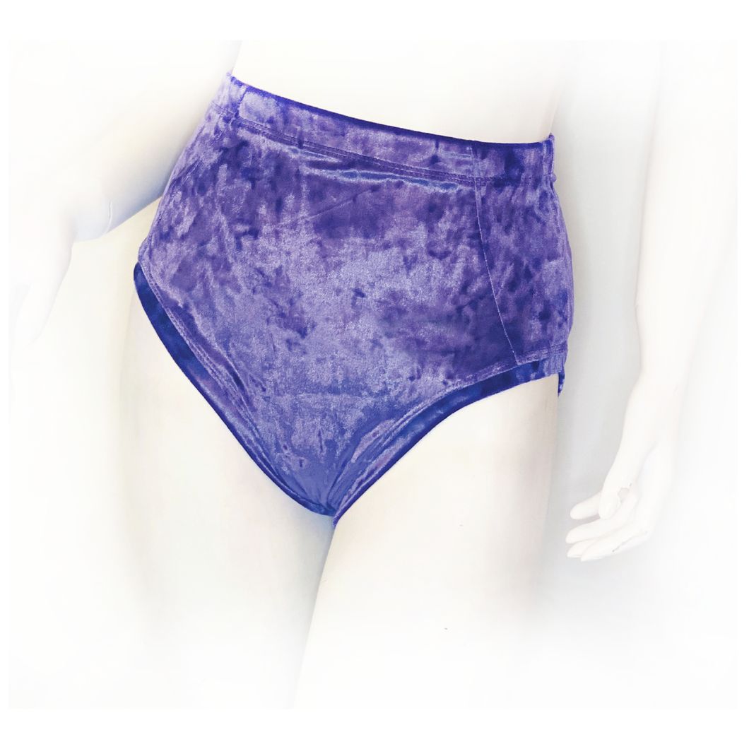 Purple High Waisted Brief