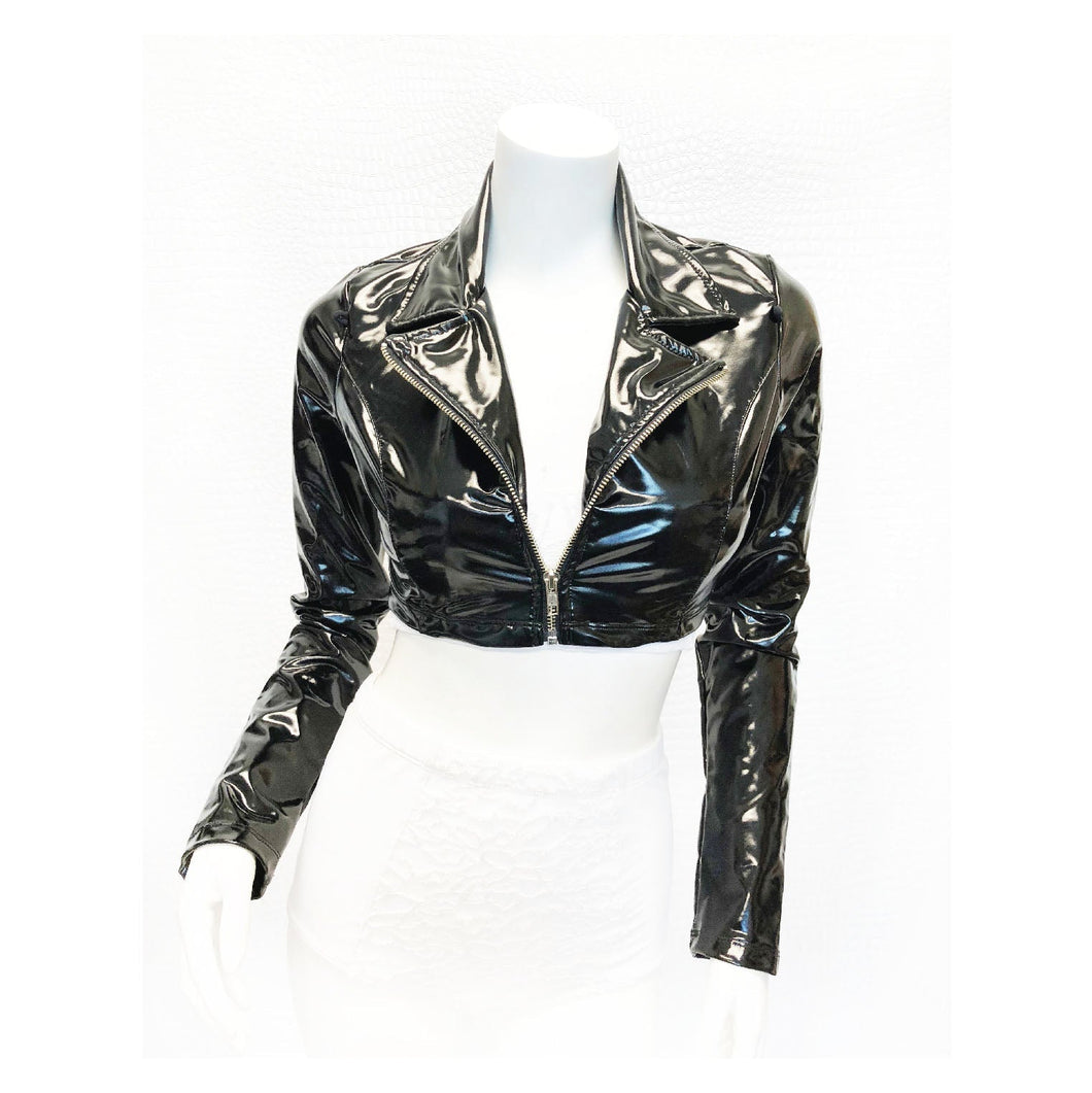 Headbanger's Ball Liquid Vinyl Moto Jacket