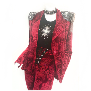 Shattered Glass Epaulette Pins