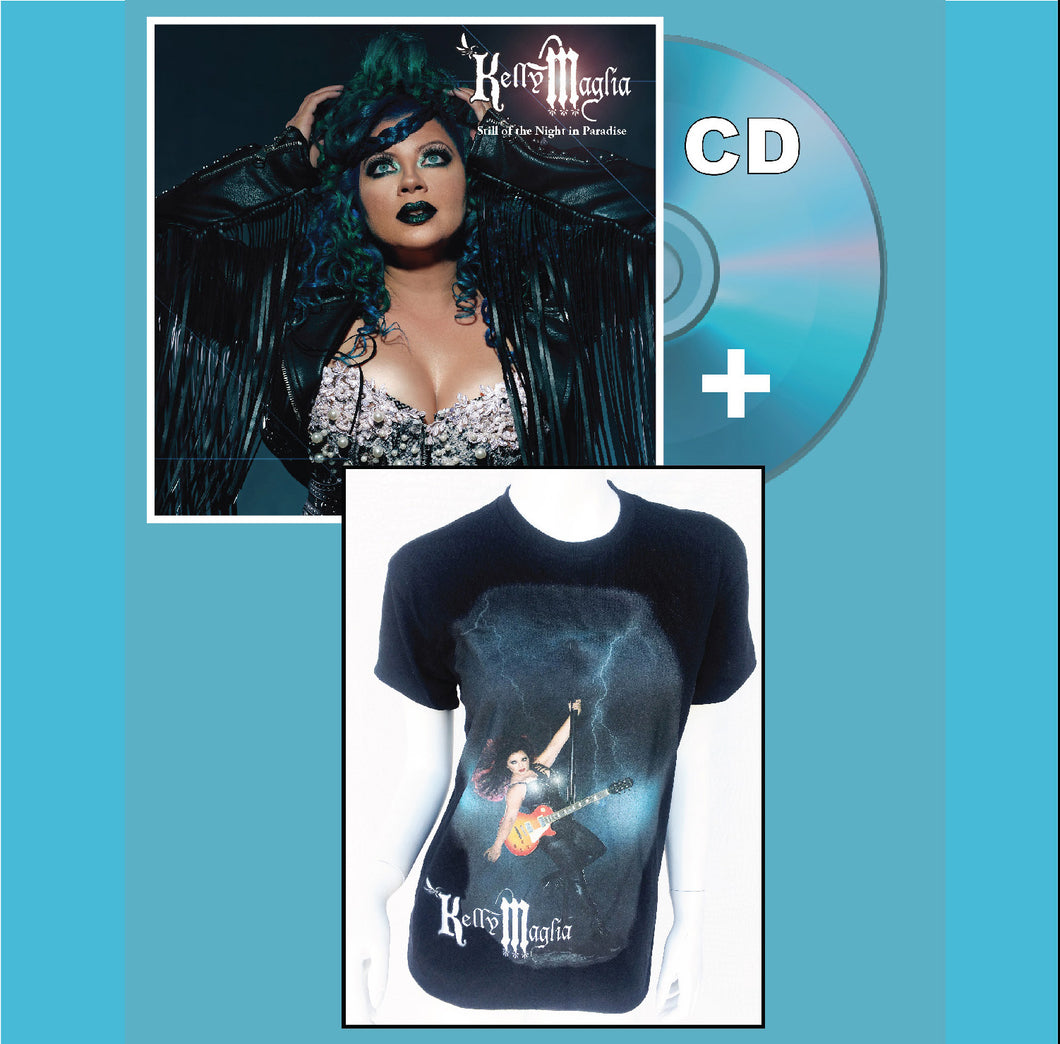 Still of the Night in Paradise CD + T-Shirt Bundle