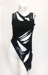 Headbanger's Ball Striped Jacket, Legging and Slashed Tunic - Special Offer