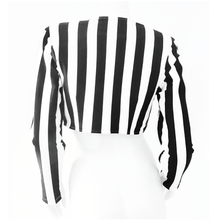 Load image into Gallery viewer, Striped Crop Jacket