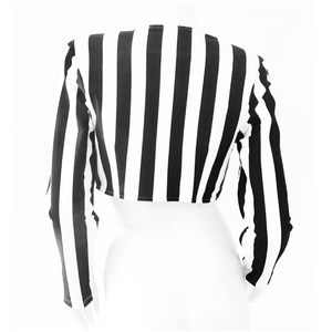 Striped Crop Jacket