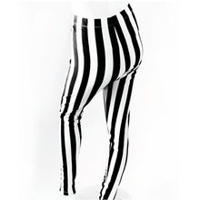 Load image into Gallery viewer, Striped Lace-up legging