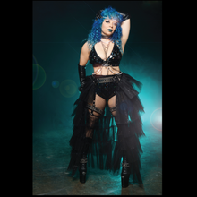 Load image into Gallery viewer, Sparkle Tulle Cascade Bustle