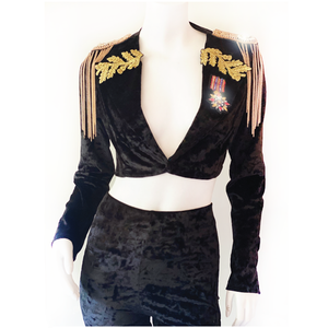 When Doves Cry Crop Jacket