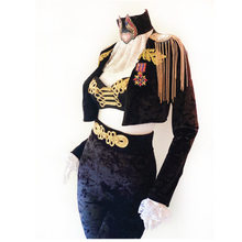 Load image into Gallery viewer, When Doves Cry Crop Jacket
